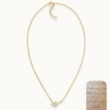 DELIA Handwriting Necklace 18k Gold (Personalized)