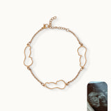 LILY MULTIPLE Embryo Bracelet 18k Gold (Personalized)