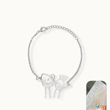 MARA Armband mit personalisierter Kinderzeichnung Silber (personalisiert)