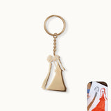 MARA Kids Drawing Keychain 18k Gold (Personalized)