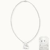 MARA Kids Drawing Necklace Silver (Personalized)