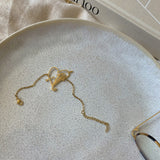 MARA Armband mit personalisierter Kinderzeichnung aus 18K Vergoldung