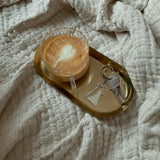 MARA Kids Drawing Keychain 18k Gold (Personalized)
